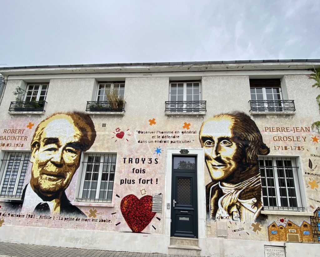 Robert Badinter et Pierre-Jean Grosley